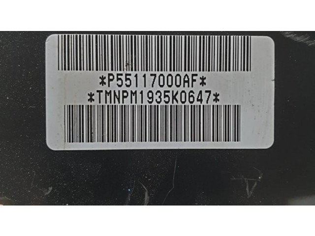 Подушка безопасности пассажира P55117000AF, TMNPM1935K0647 Jeep Grand Cherokee (WK)