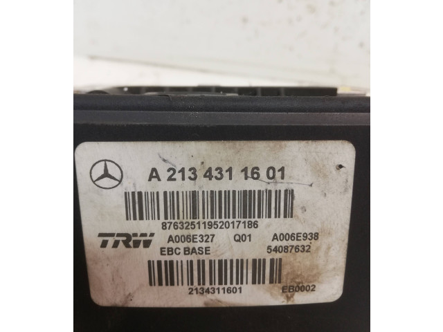 Jednotka ABS A2134311601, 54087632 Mrcedes-Benz E W213 2016