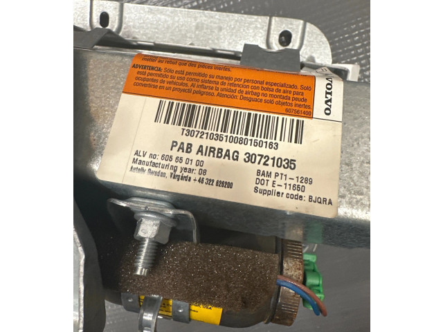 Подушка безопасности пассажира 30721035, 605650100   Volvo V70