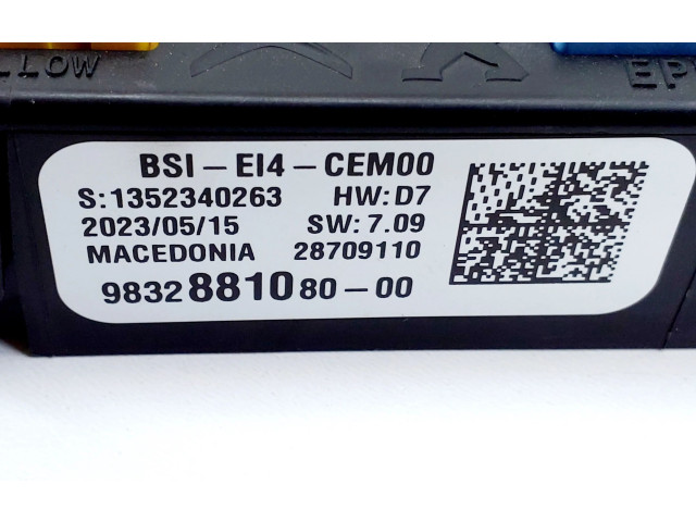 Řídící jednotka 9832881080, 983288108000 Opel Mokka B 2023