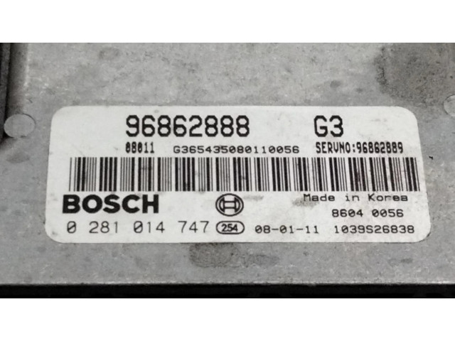 Блок управления двигателя 96862888 Chevrolet Epica