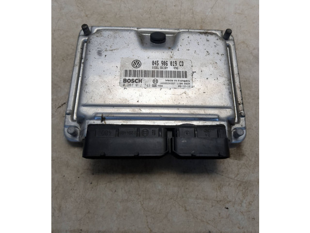 Блок управления двигателя 045906019CD, 1039S20397 Skoda Fabia Mk2 (5J)