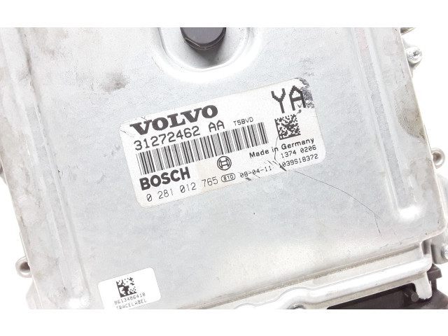 Блок управления двигателя 31272462, 0281012765 Volvo V70