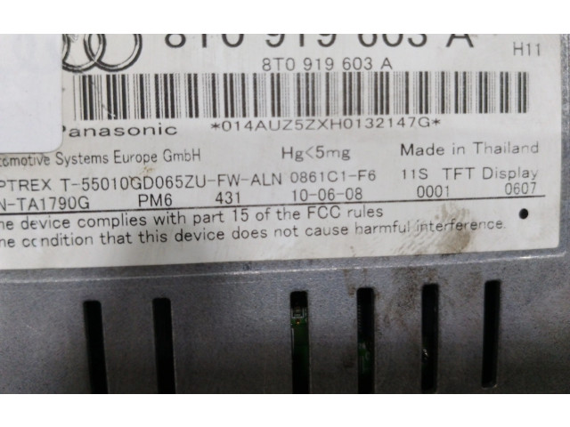 Дисплей 8T0919603A, 10PINES Audi A4 Allroad