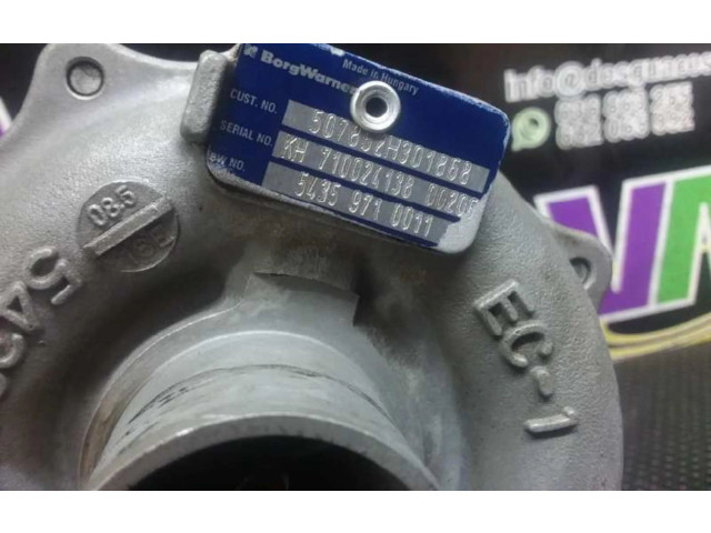 Turbodmychadlo Турбина 507852H301858 Renault Sandero I