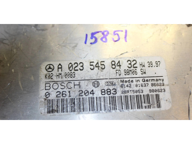 Řídící jednotka A0235458432, 26RT5053 Mercedes-Benz CLK A208 C208 1998