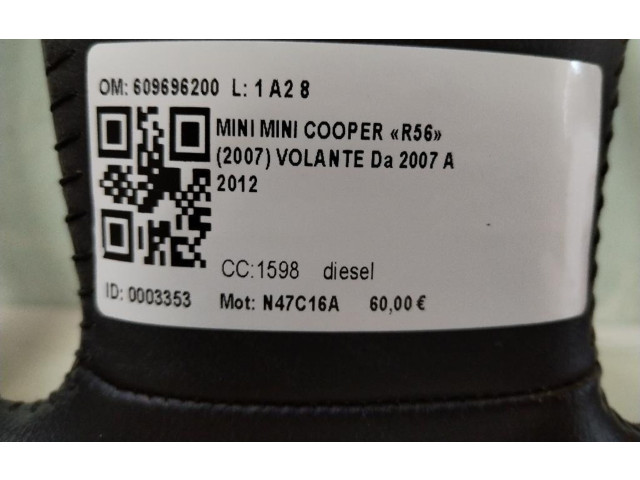 Руль Mini One - Cooper Coupe R56 2005 - 2014 года 609696200, 609696200