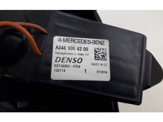 Вентилятор печки    2469064200, 2469064200   Mercedes-Benz GLA W156