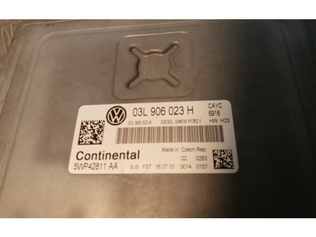 Блок управления двигателем Блок управления 03L906023H   Volkswagen Golf Plus