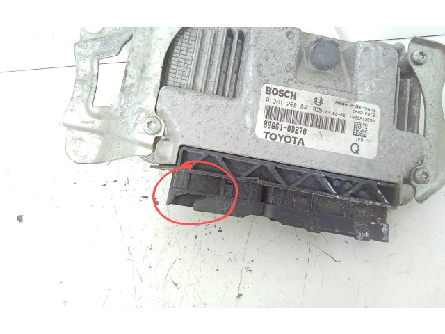 Řídící jednotka 0261208841, 0261208841 Toyota Yaris 2007