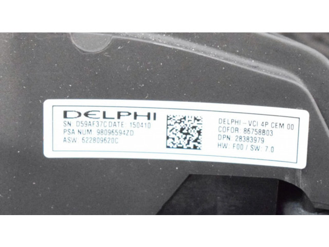 Руль Citroen C4 I Picasso 2006-2013 года 98096594ZD