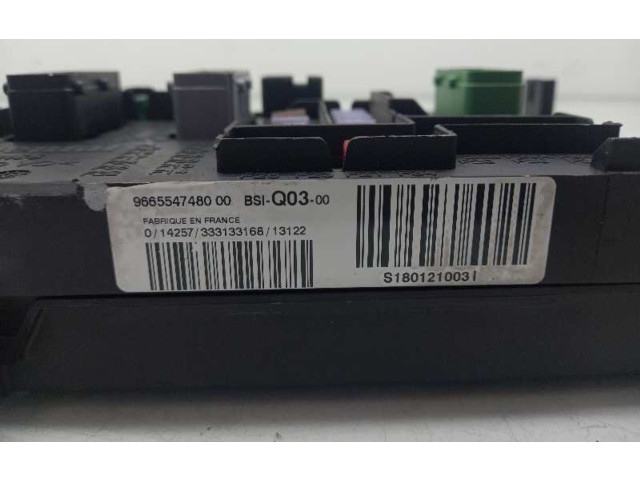 Блок предохранителей 6580YR, 9665547480   Citroen DS4    