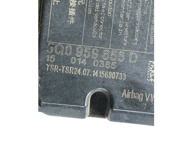 Блок подушек безопасности 5Q0959655D, 0140385   Volkswagen Golf VII