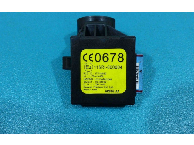 Блок управления двигателем Блок управления 5WY5436A, IMPRK862838   Chevrolet Spark