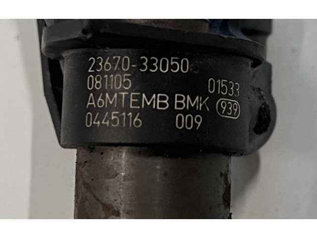 Vstřikovač 2367033050, 23670-33050 Toyota Yaris 1NR-FE