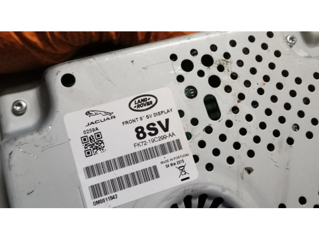Дисплей FK7219C299AA Jaguar F-Type