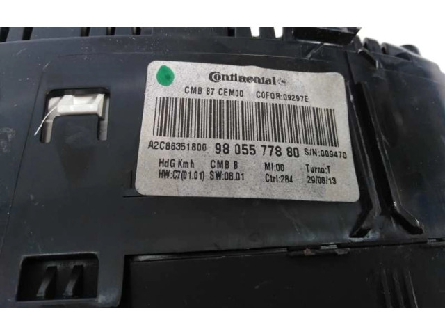 Панель приборов 9805577880, A2C86351800 Citroen DS4