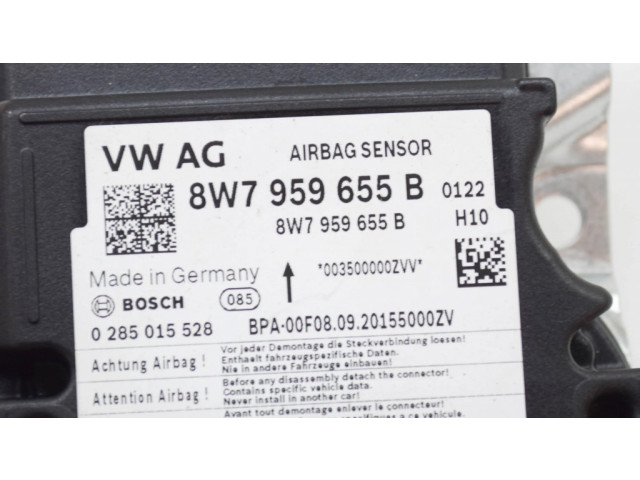 Блок подушек безопасности 8W7959655B, 0285015528 Audi A5