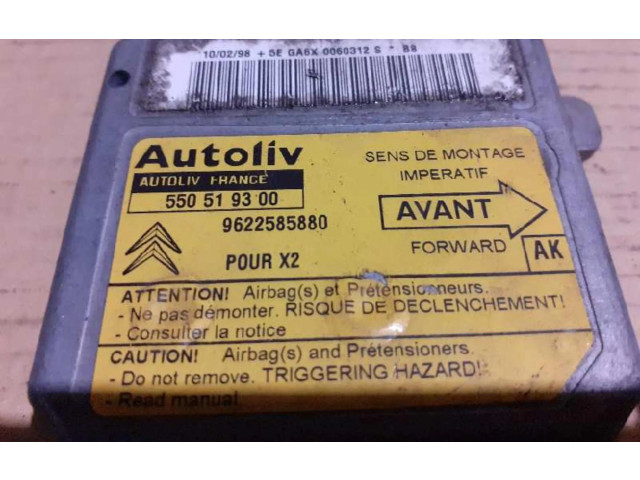 Блок подушек безопасности CENTRALITAAIRBAG   Citroen Berlingo