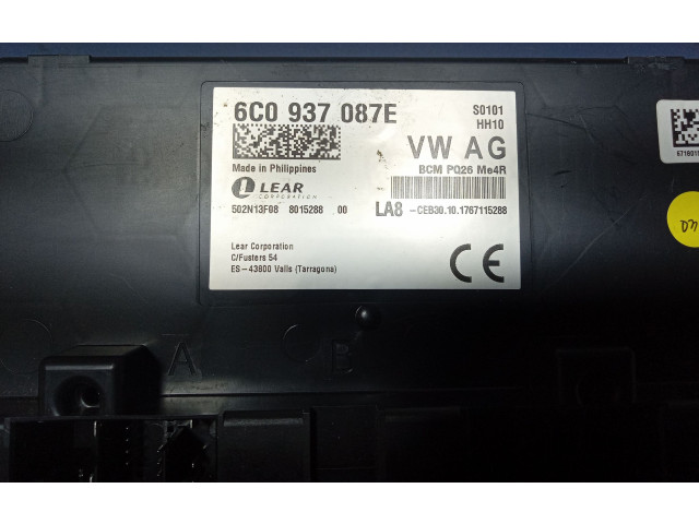 Блок комфорта 6C0937087E, 6C0937087E Skoda Fabia Mk3 (NJ)