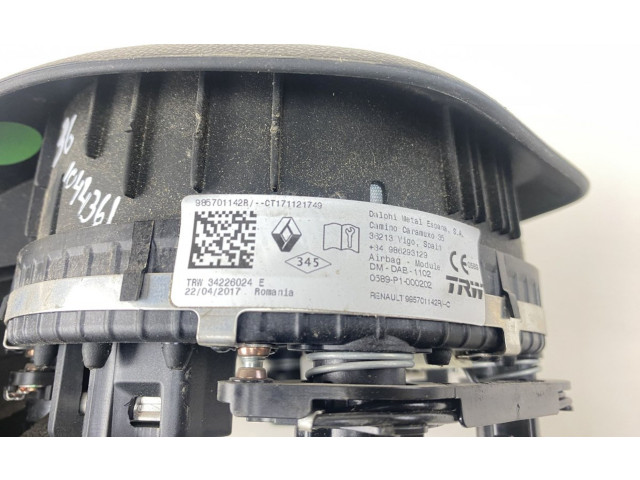 Подушка безопасности водителя 985701142R, 985701142R Dacia Dokker