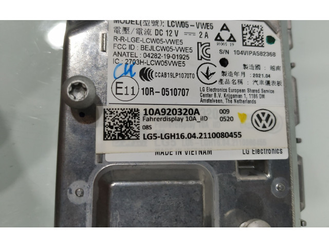 Панель приборов 10A920320A   Volkswagen ID.3       