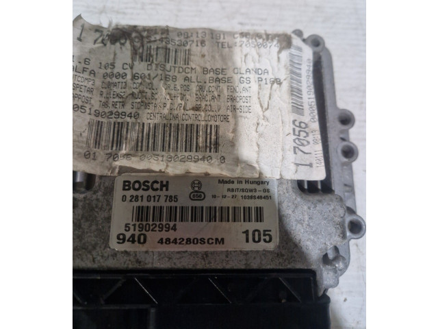 Řídící jednotka Alfa Romeo Giulietta 2011