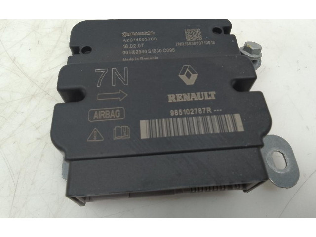 Блок подушек безопасности 985102787R   Dacia Logan II