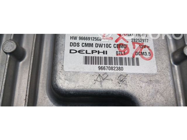 Řídící jednotka 9667082380 Peugeot RCZ 2012