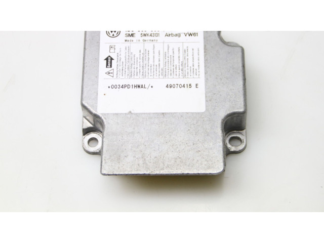 Блок подушек безопасности 1C0909605F   Skoda Fabia Mk2 (5J)