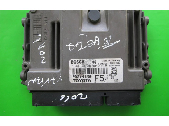 Řídící jednotka 89661-05F50, 0281031706 Toyota Avensis T270 2014