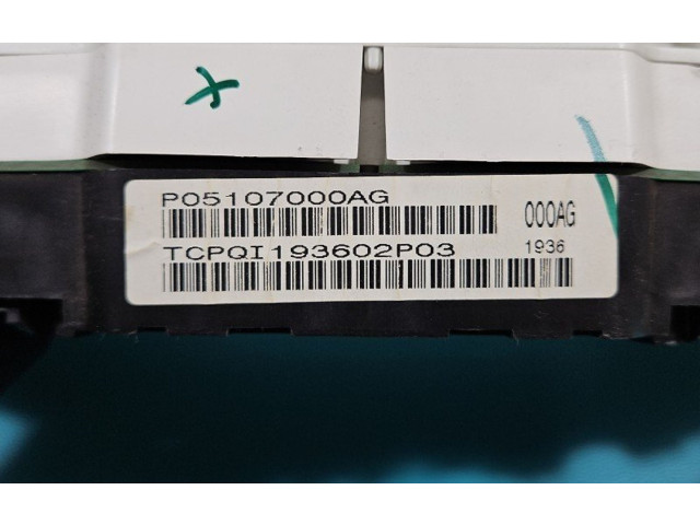 Přístrojová deska  Dodge Caliber 2006 P05107000AG, IMPRK1427713  