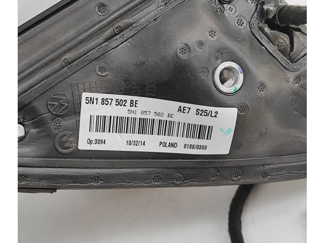 Zpětné zrcátko Volkswagen Tiguan 2014 5N1857502, 5N1857502