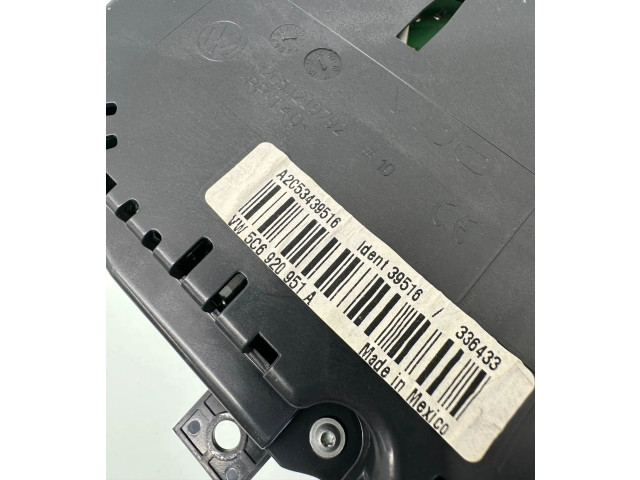 Панель приборов 5C6920951A, A2C53435439 Volkswagen Jetta VI