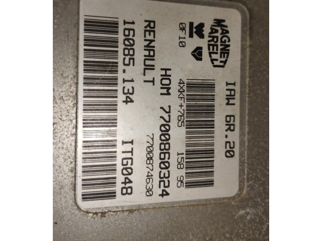 Блок управления двигателем Блок управления 7700860324 Renault Twingo I