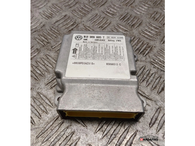 Блок подушек безопасности 1k0909605t Skoda Octavia Mk2 (1Z)