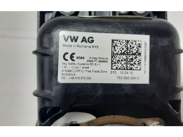 Подушка безопасности пассажира 7E0880204D Volkswagen Caddy