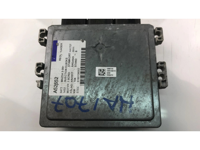 Блок управления двигателем Блок управления AV6112A650PC, S180138002B Mazda 3 II