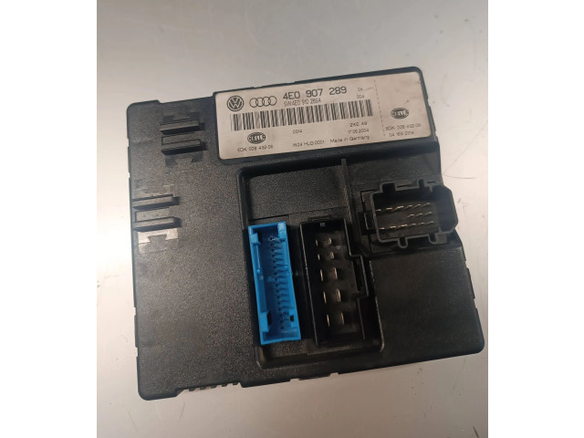 Блок комфорта 4E0907289, 5DK00843206   Audi A8 S8 D3 4E   