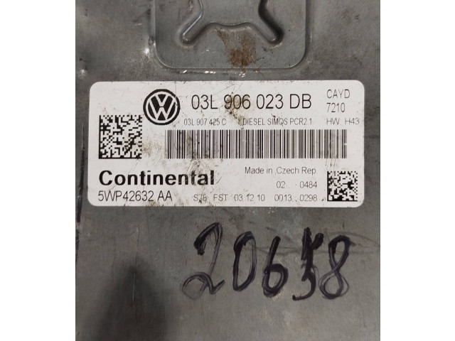 Блок управления 03l906023db Volkswagen Caddy