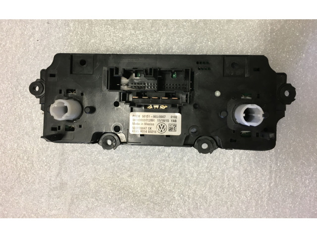 Блок управления климат-контролем 5C0820047, 901519030007   Volkswagen Golf VII