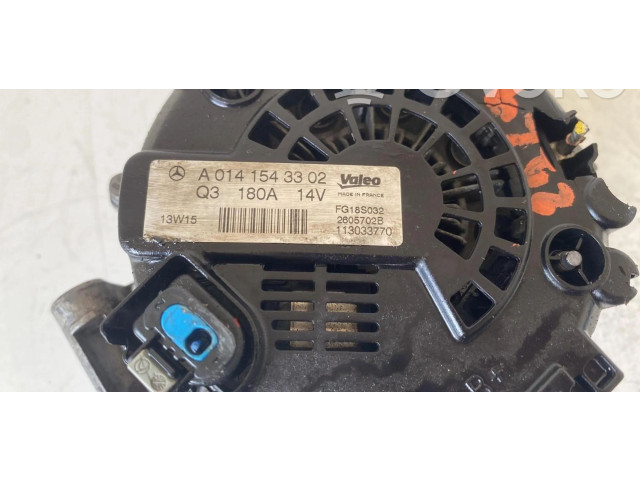 Интеркулер  A0141543302, 276955   Mercedes-Benz ML W166 