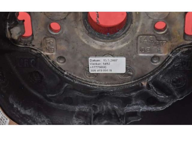 Руль Skoda Superb B5 (3U)  2001 - 2008 года 3U0419091N, 3U0419091N      