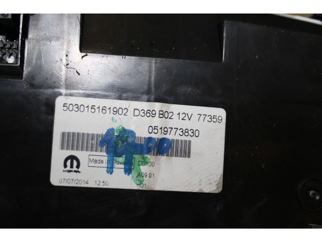 Přístrojová deska Fiat Doblo 2010