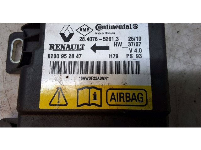 Блок подушек безопасности 8201385569, 8200952847 Dacia Duster