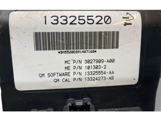 Блок управления крышки багажника 13325520, 3027909A00 Opel Insignia A