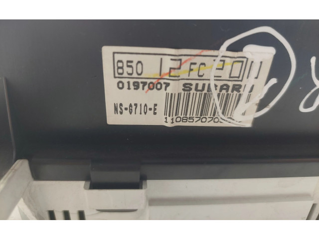 Панель приборов 85012FC200, 110857070 Subaru Forester SF