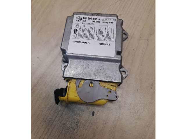 Блок подушек безопасности 1K0909605N, 5WK43413 Volkswagen Golf Plus