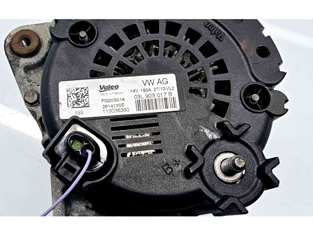 Генератор 03L903017B   Audi A6 S6 C7 4G      