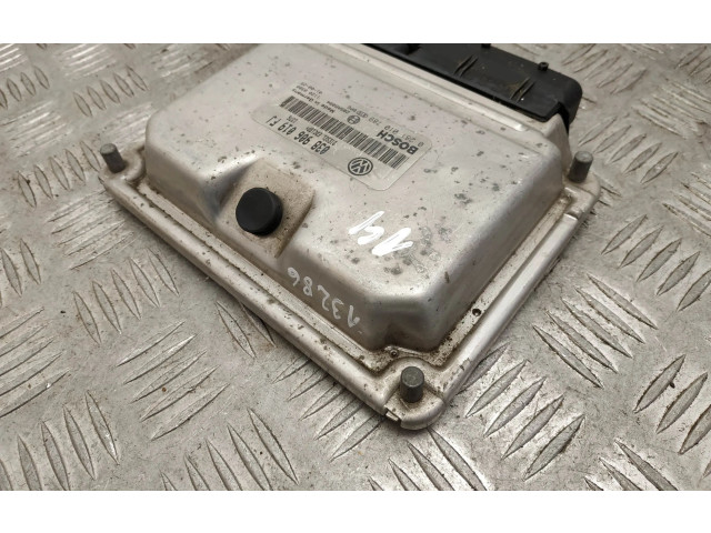 Блок управления двигателя 038906019FJ Skoda Octavia Mk1 (1U)
